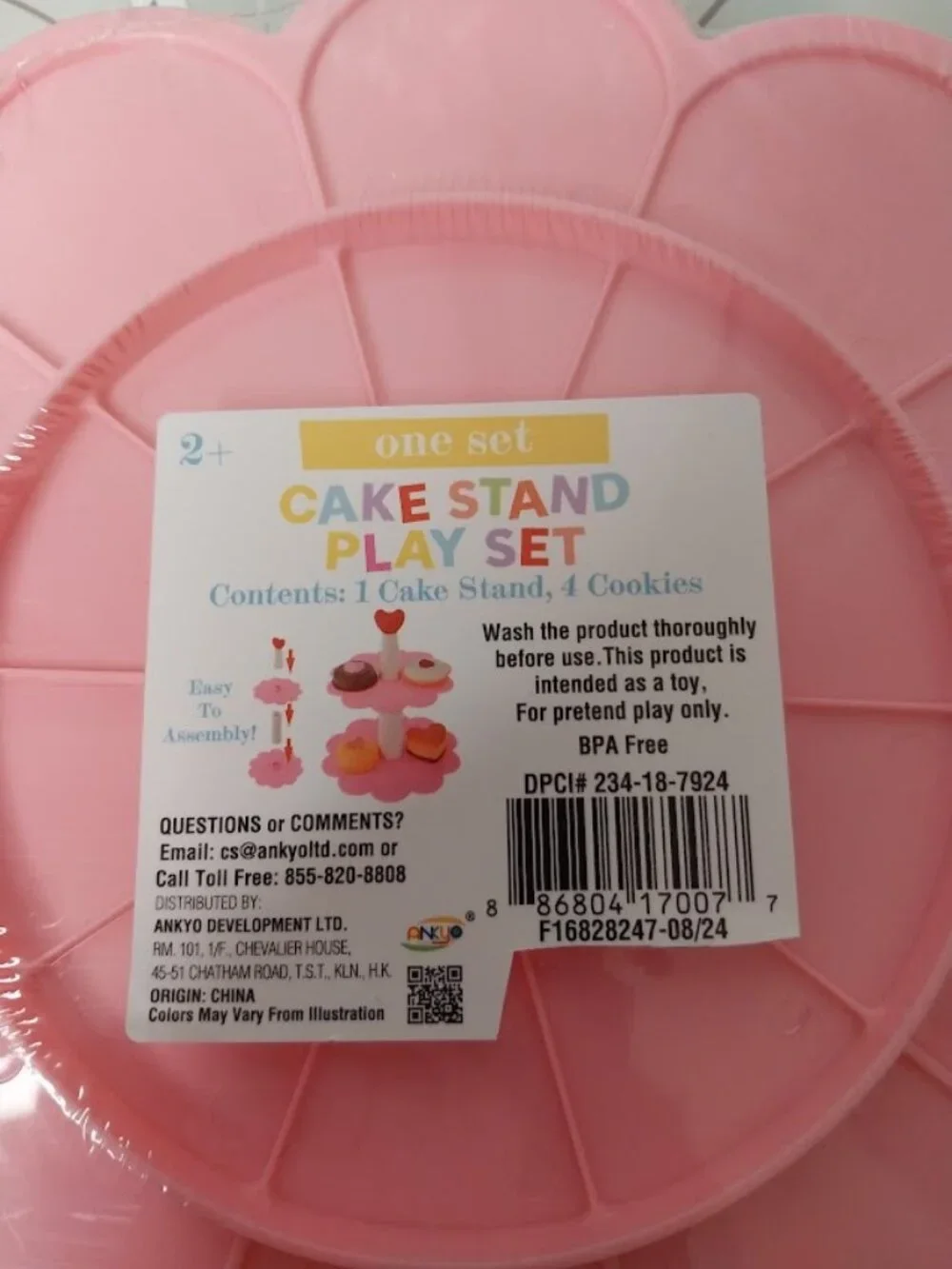 Cake Stand Play Set
